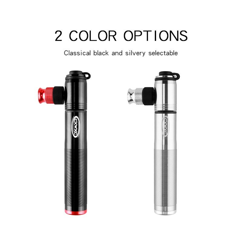 160psi Schrader Presta Valve Bicycle Pump Road Bike Co2 Combo Mini Portable Inflator MTB Cycling CNC Hand Pump Air Inflator