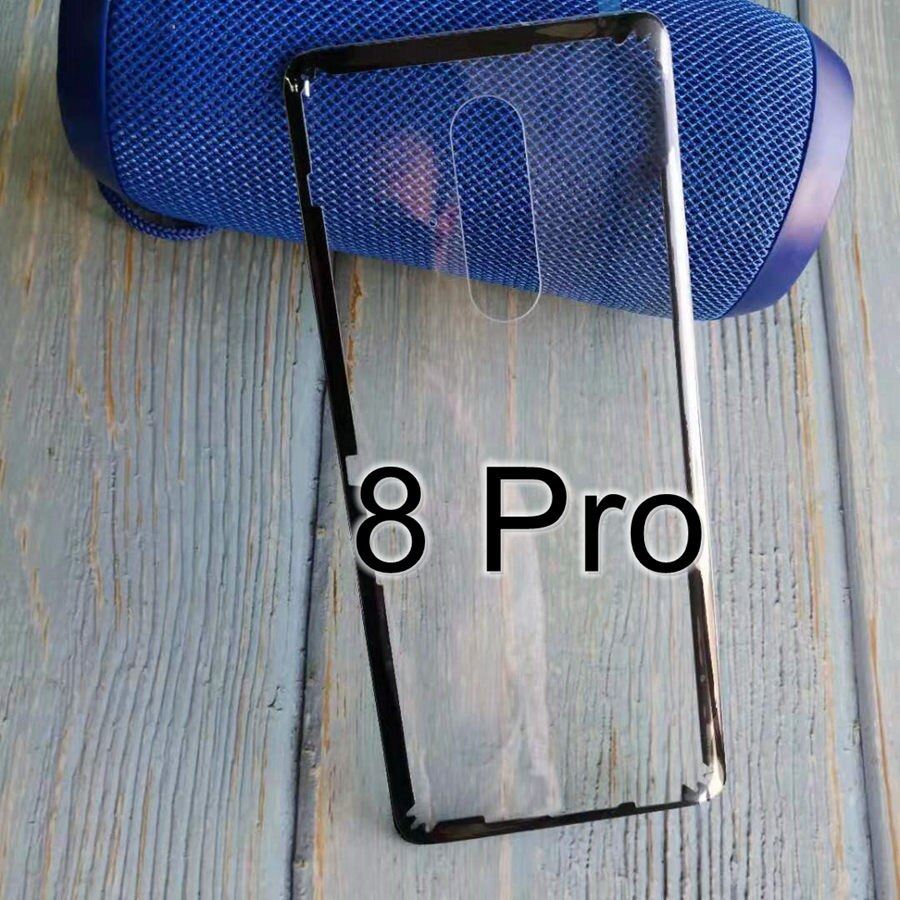 Zurück Glas Für Oneplus 8 Profi Zurück Batterie Abdeckung Hinten Gehäbenutzen Tür fallen klar Tafel Ersatz Für Oneplus 8 Batterie abdeckung: 8Profi-transparent