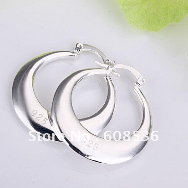 Mode-sieraden, Zilveren Kleur Plated Oorbel, Sieraden, E81