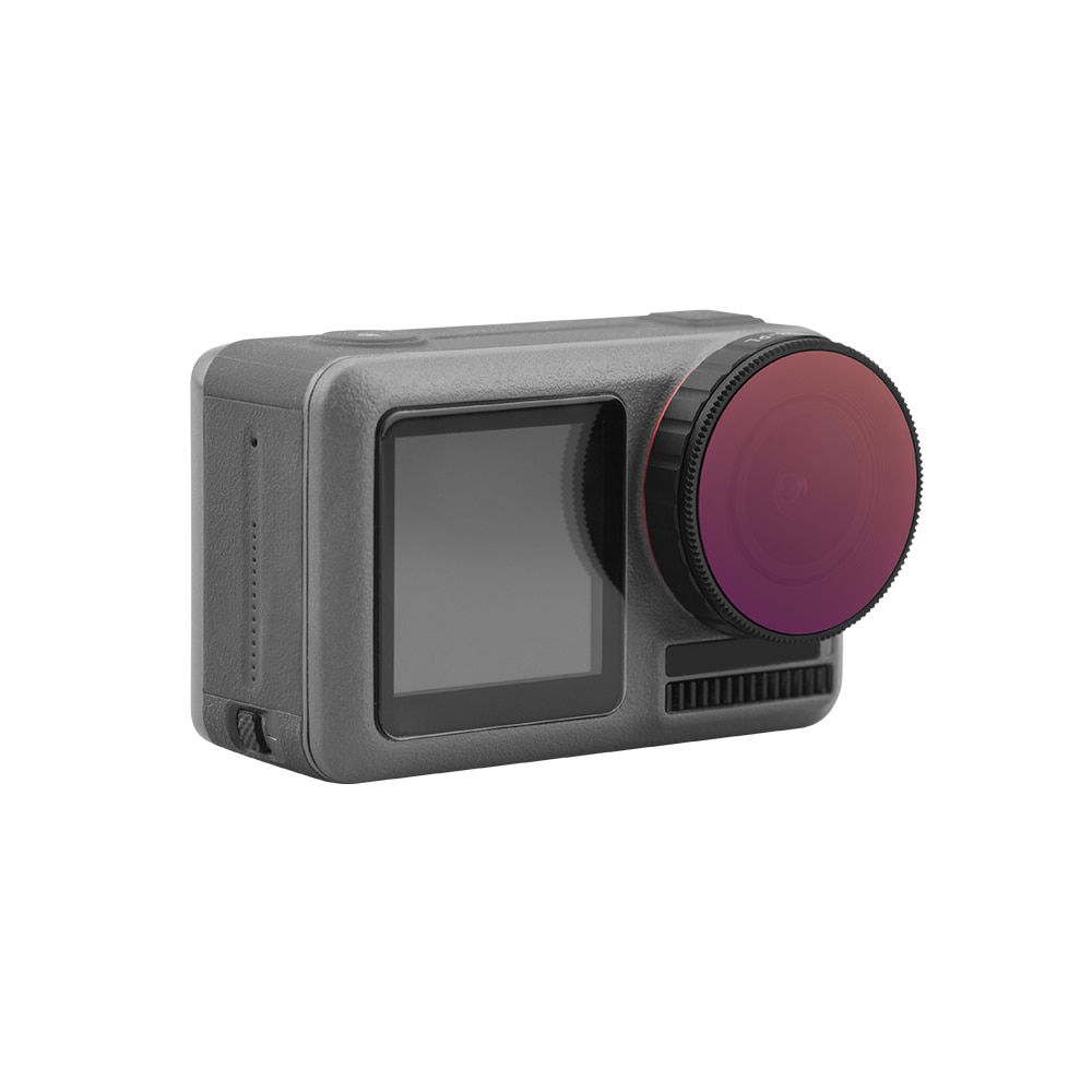 DJI OSMO ACTION caméra filtre B matériel UV lentille CPL lentille ND4 lentille ND8 lentille ND16 lentille ND32 lentille ND4-PL protecteur d'objectif