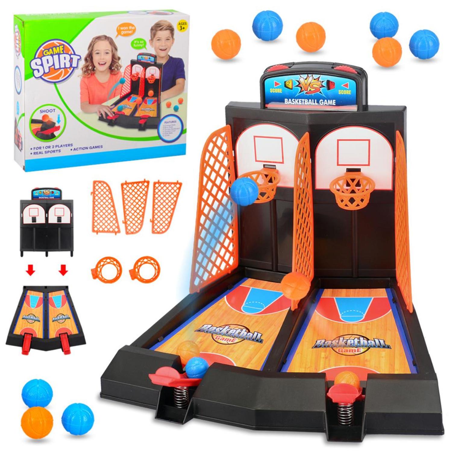 Kid toys Mini Basketball Toy basketball stand indoor and outdoor Table Game Toy Table Basketball Shooting Games