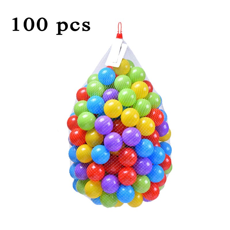 Kleurrijke Bal Speelgoed Opblaasbare Zacht Plastic Oceaan Bal Milieuvriendelijke Kind Baby Zwemmen Zwembad Pit Tent Water Speelgoed 50 100 200 pcs Fun: B-100