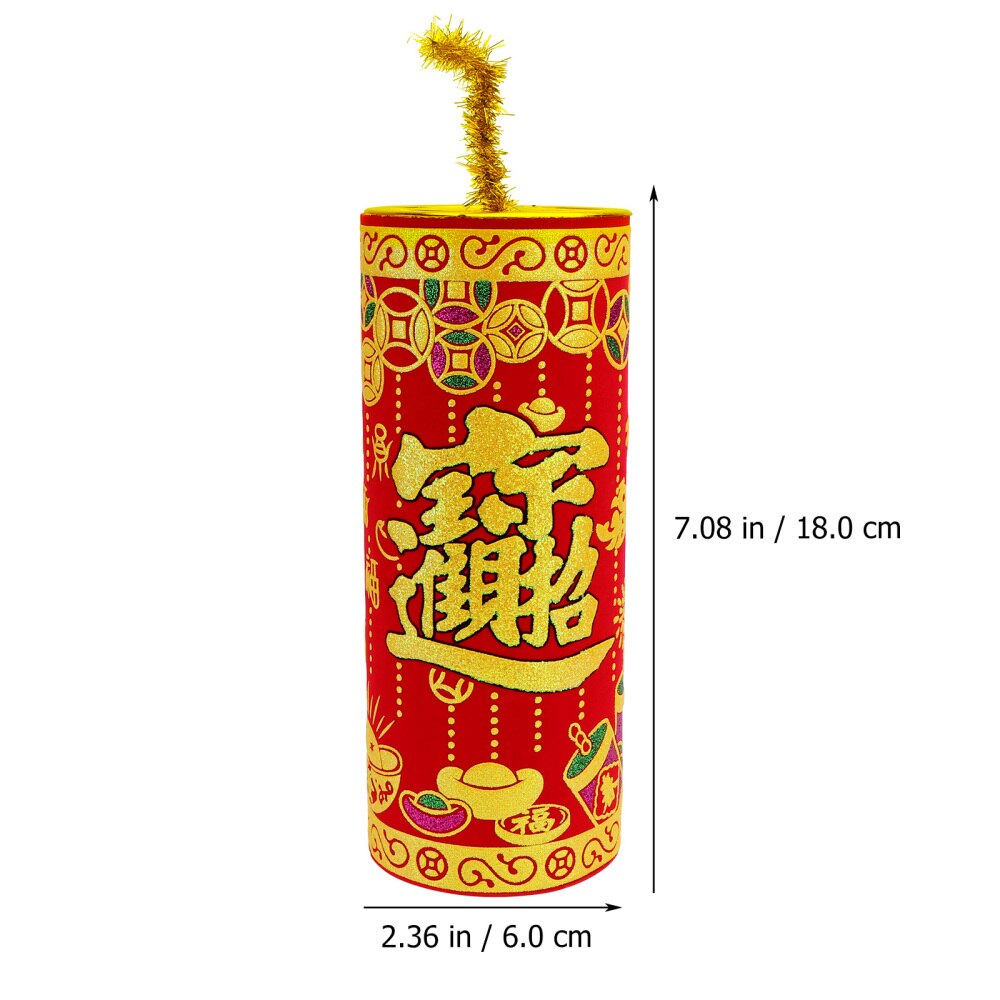 1pc Spring Festival Ornament Festival Decoration Chinese Year Ornament