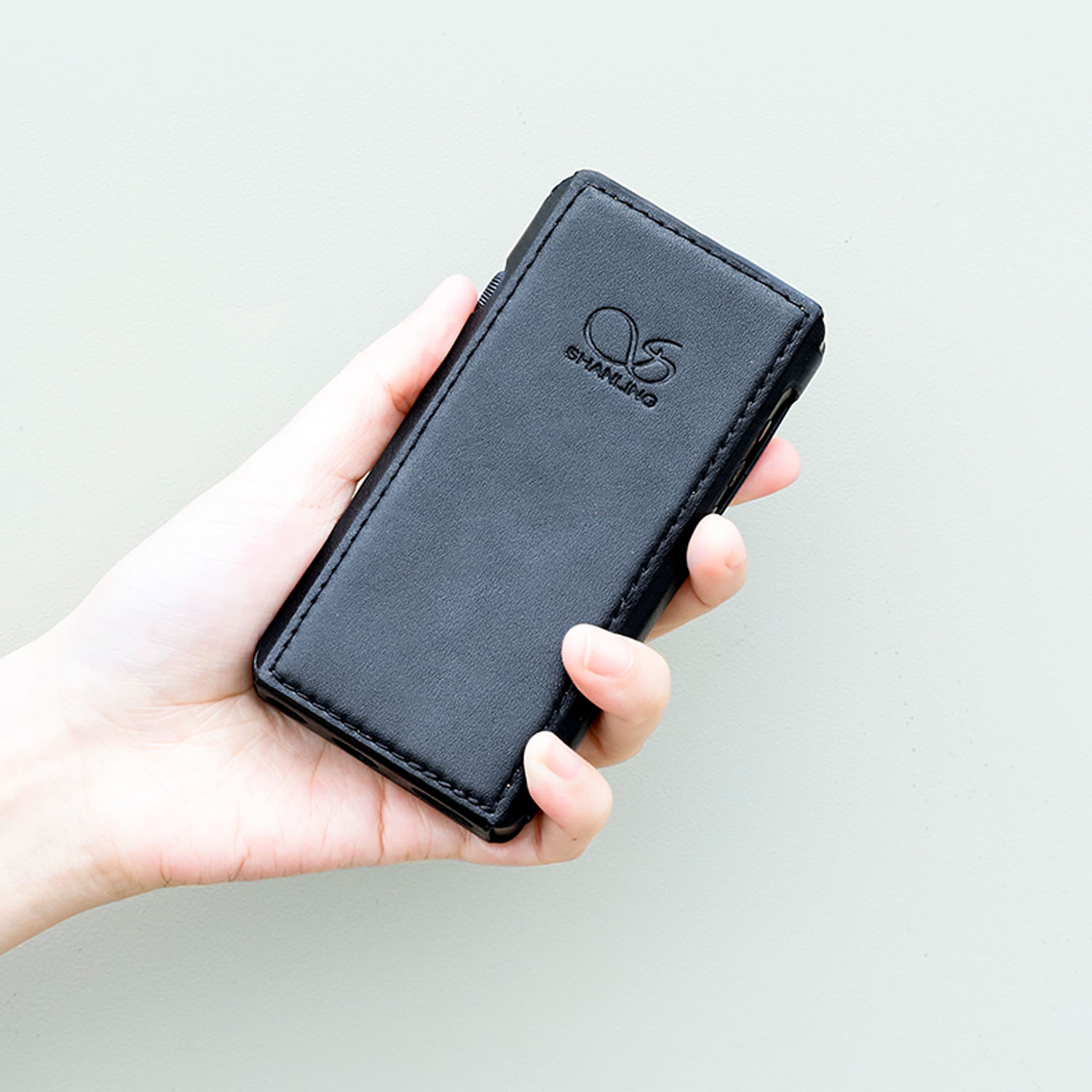 SHANLING Leather Protect Case For M5s MP3 Player Mini DAP Music Player case Black/ Brown/ Red