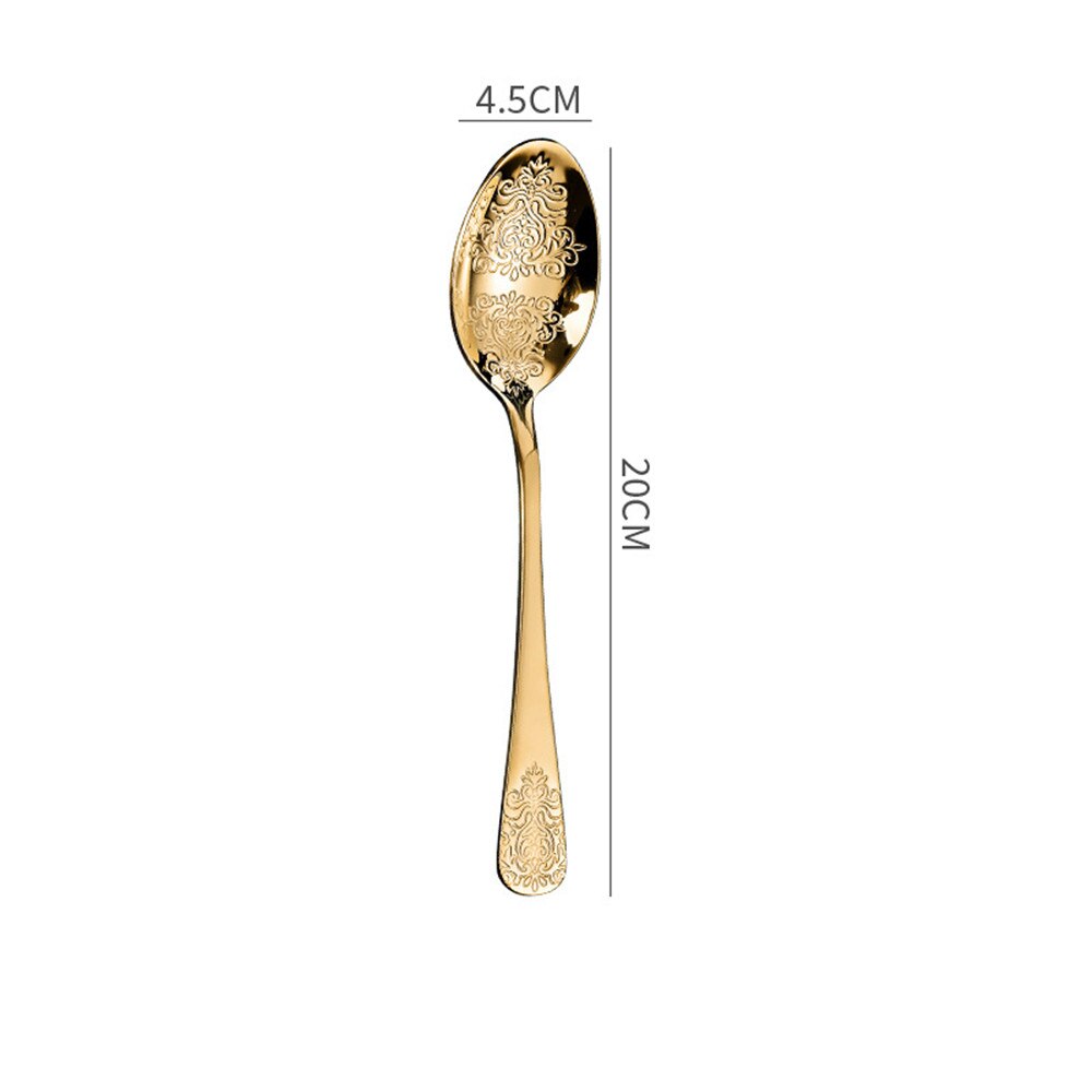 Hammered Stainless Steel Tableware Set Gift Western Tableware Water Cube Knife, Fork and Spoon Steak Knife