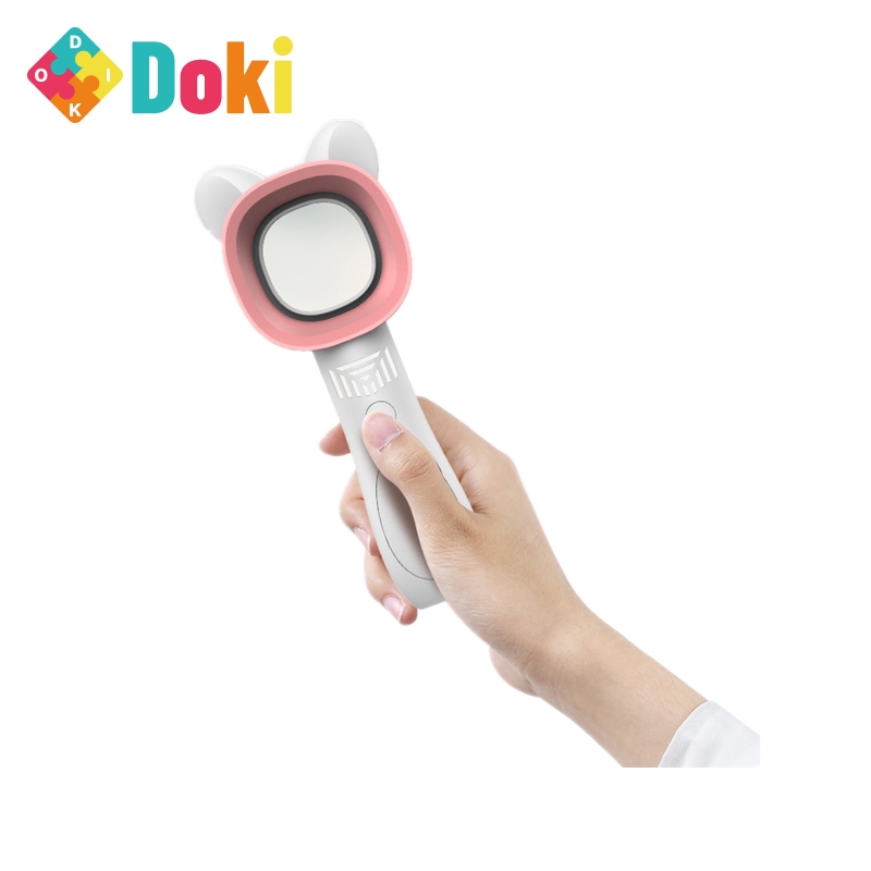 Doki zabawka mini bezłopatkowy wentylator ręczny wentylator akumulatorowy USB 2000mAh wyciszenie bez łopatki wentylator chłodnicy na zewnątrz Ventilador 8H