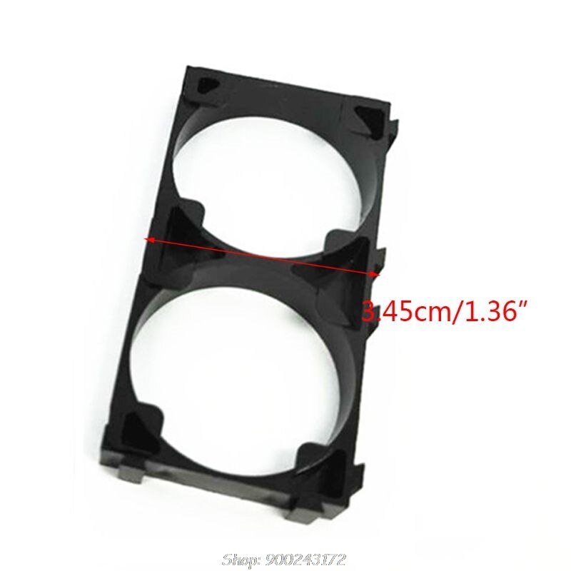 20PCS 32650 1x2Battery Holder Anti Vibration Cell Bracket for 32650 Battery Pack S08 20