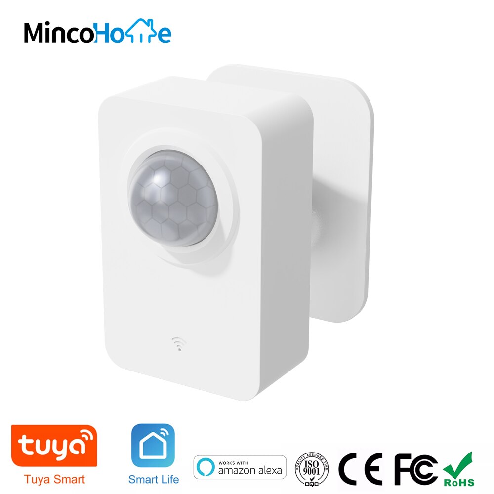 Smart PIR Infrared Motion Sensor Tuya Wifi Automation Human Body Infrared Detector Wireless Security Smart Life Home Alexa
