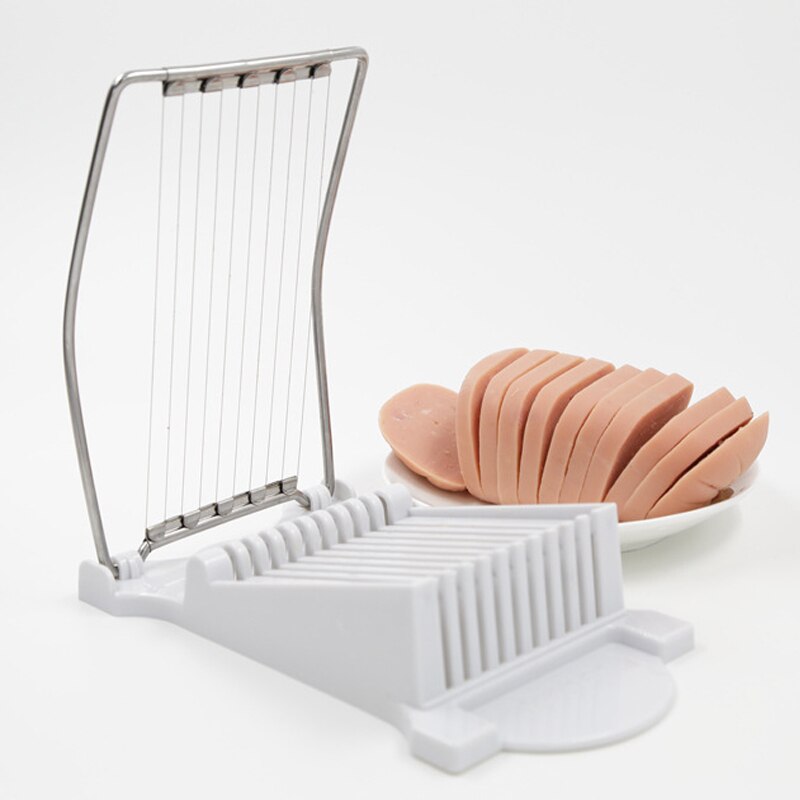 Multifunctionele keuken snijmachine ei ham worst banaan fruit en groenten roestvrijstalen snijmachine gadget kookgereedschap