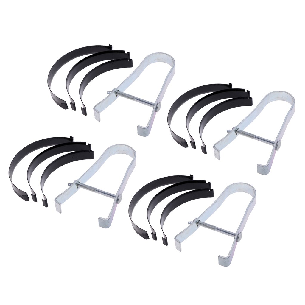 4x Motorcycle Bike Piston Ring Compressor Tool Set Piston Installer Pliers 50mm - 85mm 2/4 Stroke