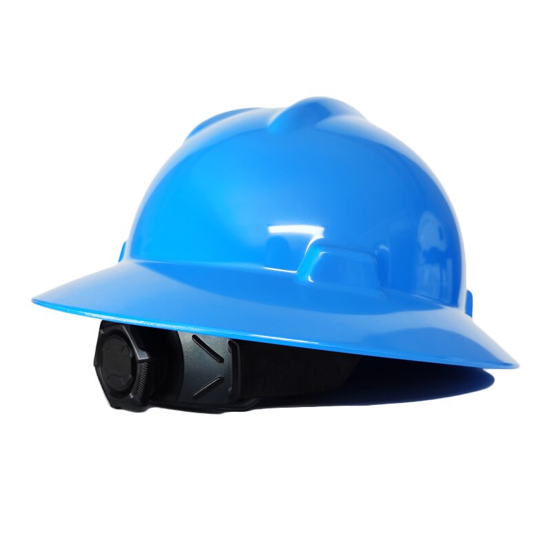 Full Brim Hard Hat with Lining V Gard Safety Helmet Accessories for Construction Engineers Railway Metallurgy Wide Brim Work Cap