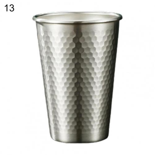 Gobelet à thé, 175/300ml, de couleur argent, de supérieure, pour le lait, tasse à thé, empilable, pour les Bars: 13