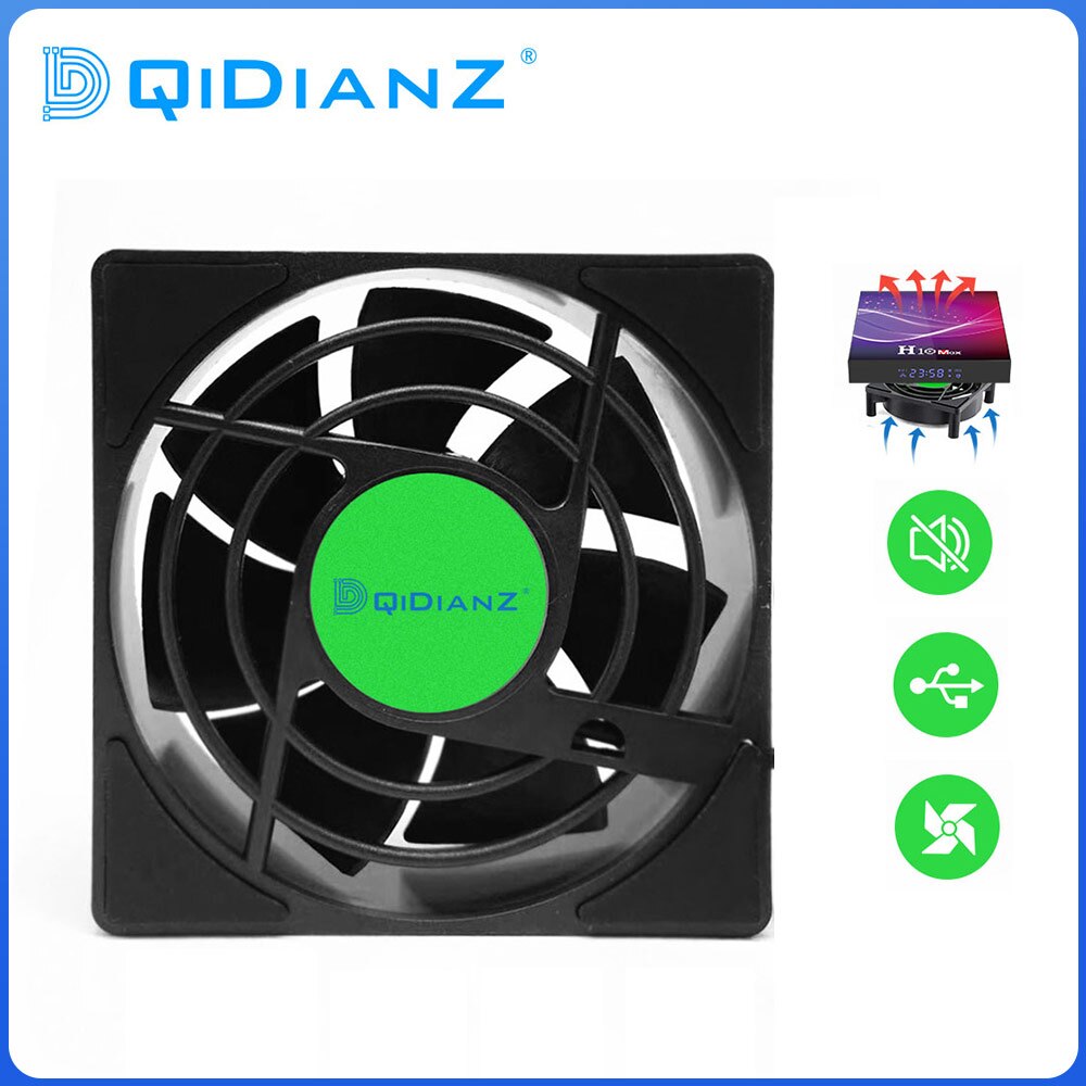 TV box cooling fan, USB socket fan, ultra-quiet cooling artifact