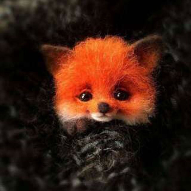 Jiwuo Wool Felt Animal Pig Neddle Felting Kit Material Package Felting Wool Handmade Wool Felt Doll Toy Craft Kits for Adults: 12