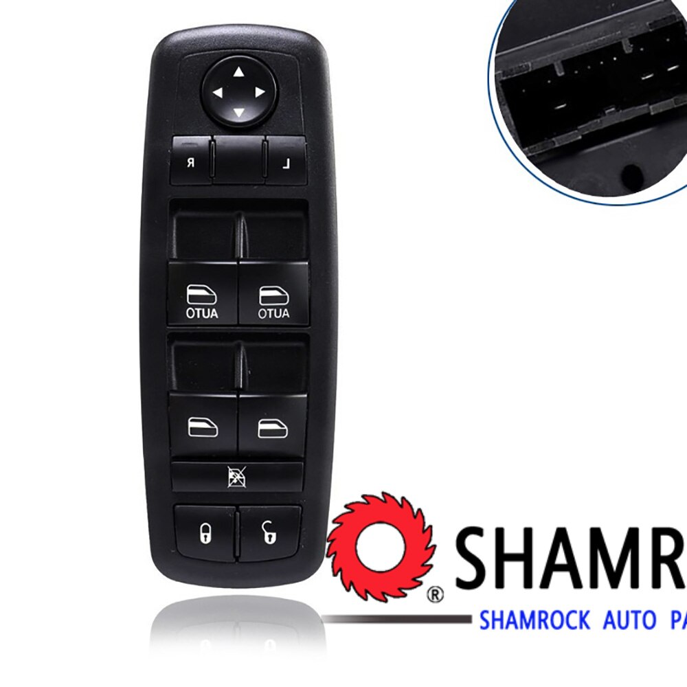 Power Master Window Switch OEM 68139805AA/68139805AB/68139805AC for Cchrysler 300 200 Rram 1500 2500 3500 4500 5500