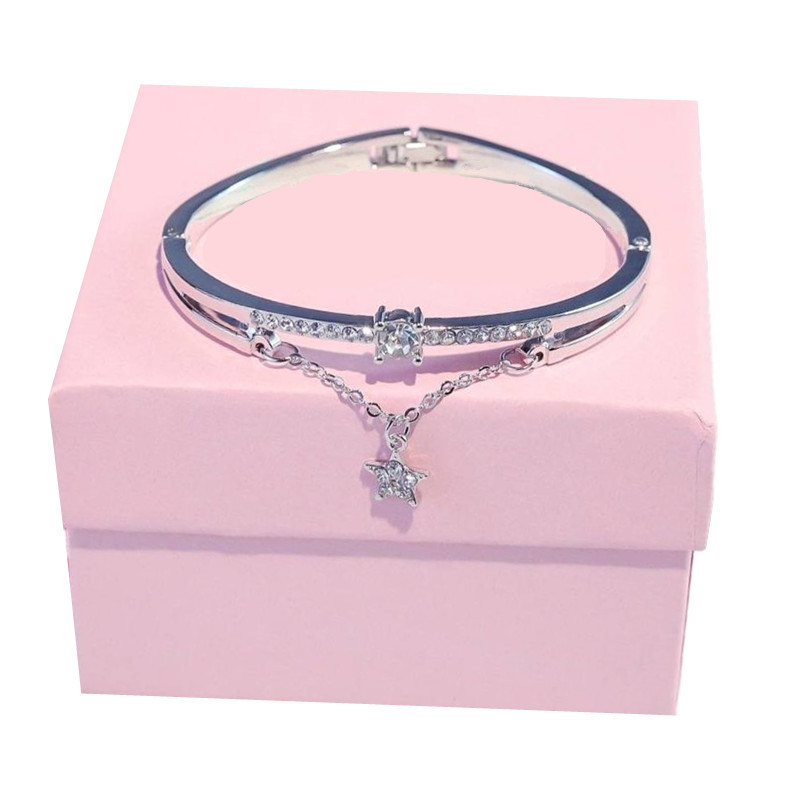 B001 Koreaanse Versie Vol Boor Armbanden Vrouwelijke Eenvoudige Honderd Sterren Verse Meisje Liefde Honing Armband Sieraden