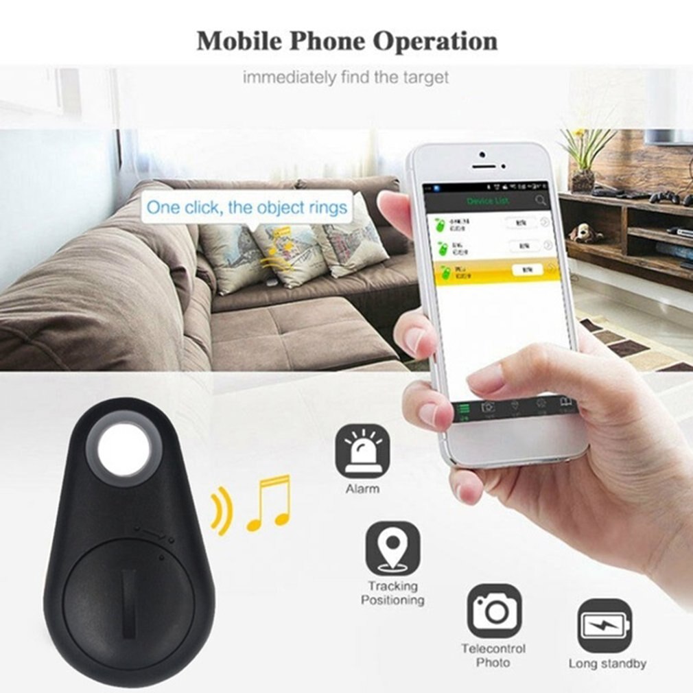 Smart trådlös 4.0 nyckel anti förlorad sökare tracker alarm gps locator trådlös positionering plånbok husdjursnyckel
