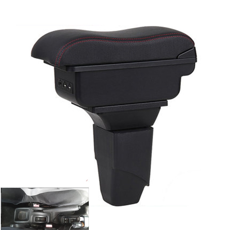 Boîte accoudoir pour PEUGEOT 206, accessoires intérieurs, rangement central entre les sièges de voiture
