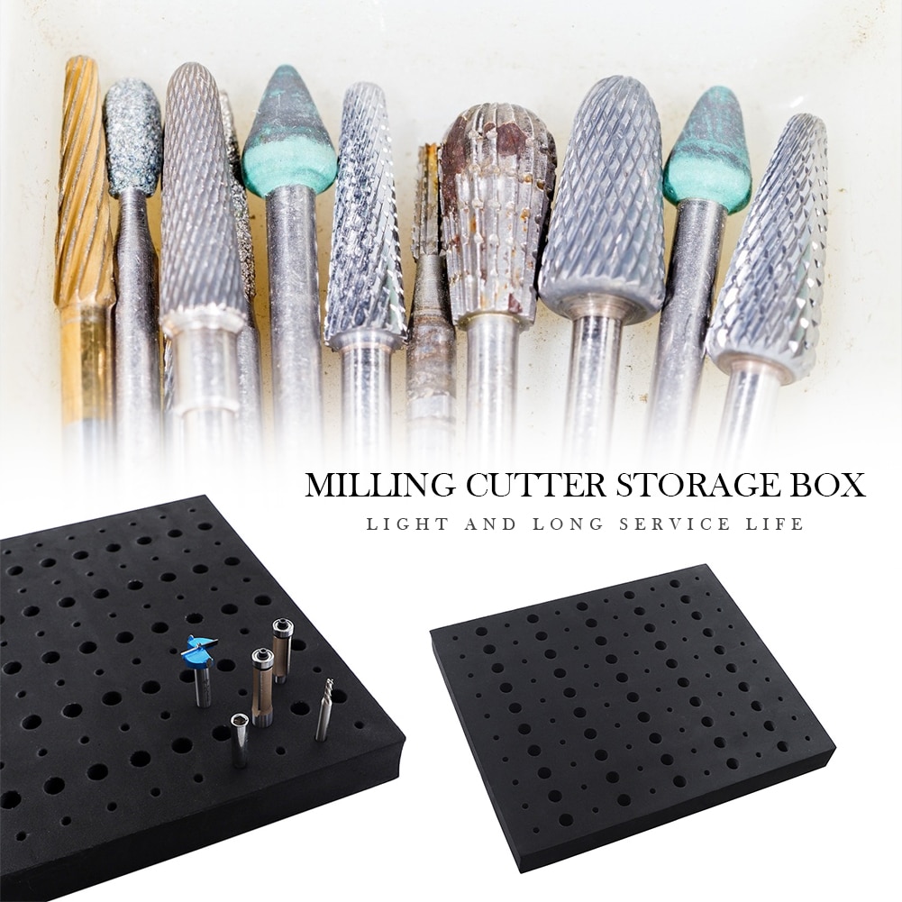 Frezy uchwyt frez taca wiertła schowek pudełko typu Organizer ręczny scyzoryk uchwyt narzędziowy oszczędność miejsca organizator Obudowa