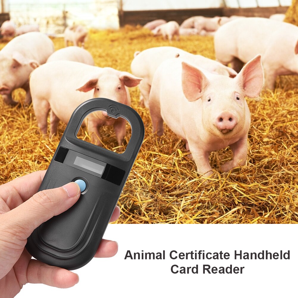 thumbnail image 2 of Pet Tag Reader 134.2Khz 125Khz Portable Animal Microchip Scanner 2 of 12