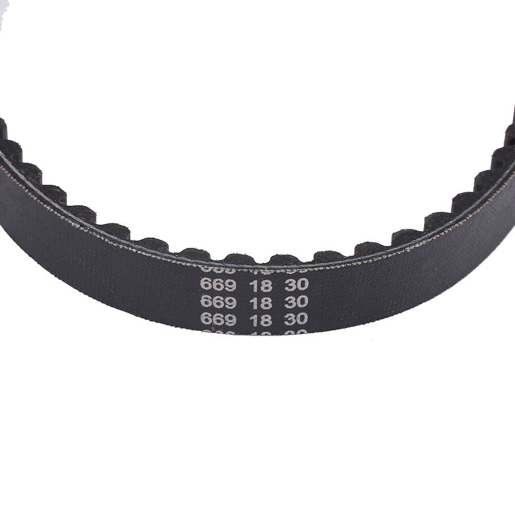 Zwart Rubber Drive Riem voor GY6 50CC 139QMB Scooter 669-18-30