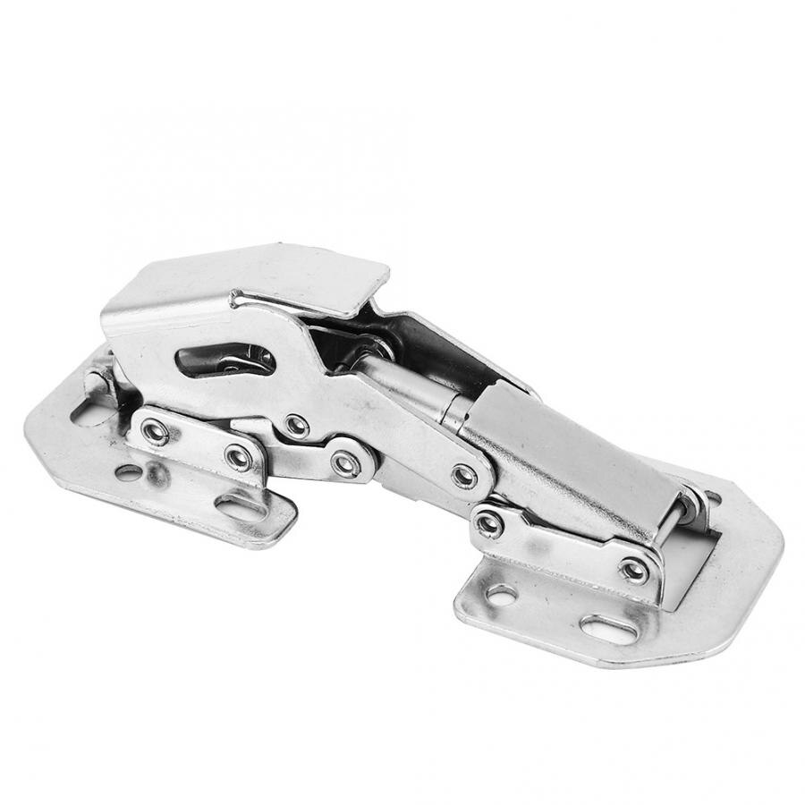 10Pcs Cold Rolled Steel Bridge Shape Free Punch Cabinet Door Furniture Hinge hinges antique hidden hinge