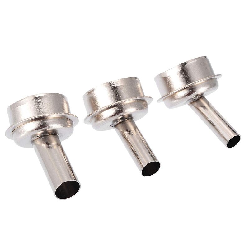 6Pcs 45 Degree Bent Curved Heat Nozzle 2.5/3/4/6/7/9mm Air Nozzles for QUICK 861DW Soldering Station