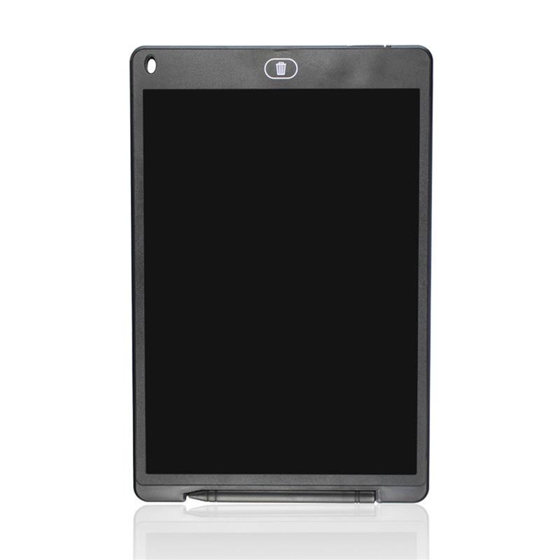 Ultra Thin LCD Writing Tablet 12 Inch Digital Drawing Tablet Electronic Tablet Board For Kid And Adult School Use: Black 1 color