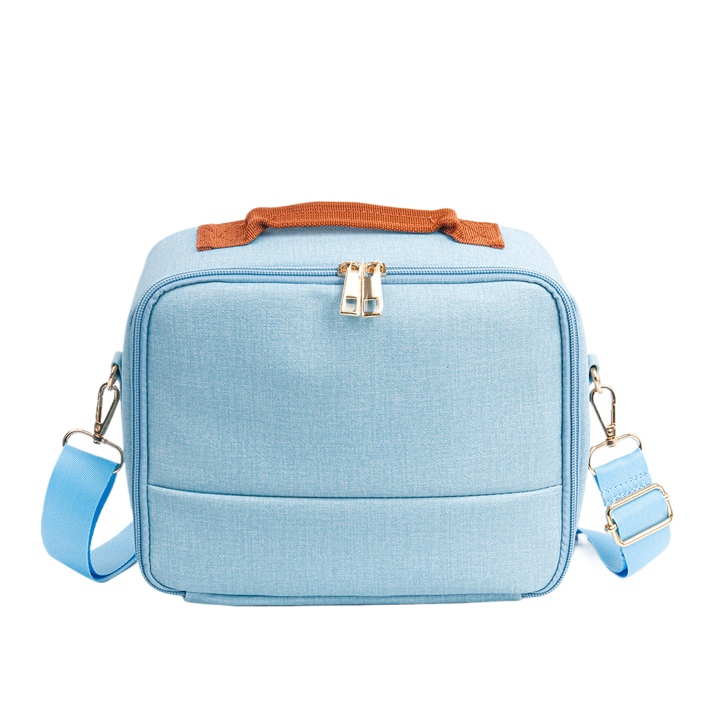 Torba do przechowywania drukarki aparatu cyfrowego do aparatu CP910/1200/1300 wielofunkcyjna kamera zewnętrzna torba na ramię typu crossbody: Niebieski