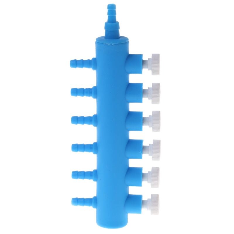 Aquarium Fish Tank Air Pump Plastic Garden Water Tube Volume Control Valve T8WE: 6