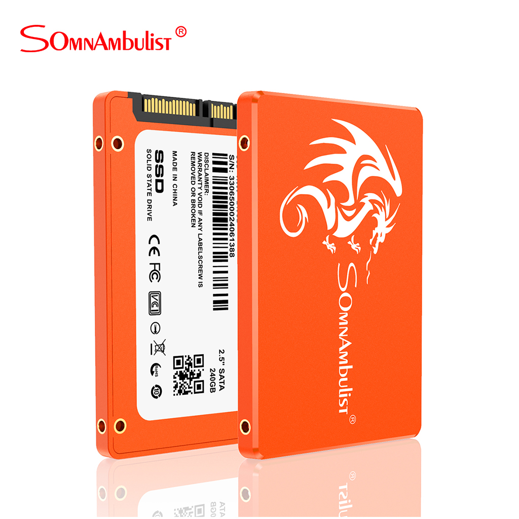 Unità SSD SSD arancione SATA integrata, apparecchiature interne di laptop e desktop, 60gb, 120gb, 240gb, 480gb, 2tb, 60gb