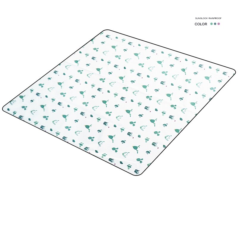 Esterilla para exteriores, utensilios de cocina para acampada, cubierta impermeable para acampada, playa, mar, accesorios de Picnic plegables, manta de Picnic portátil
