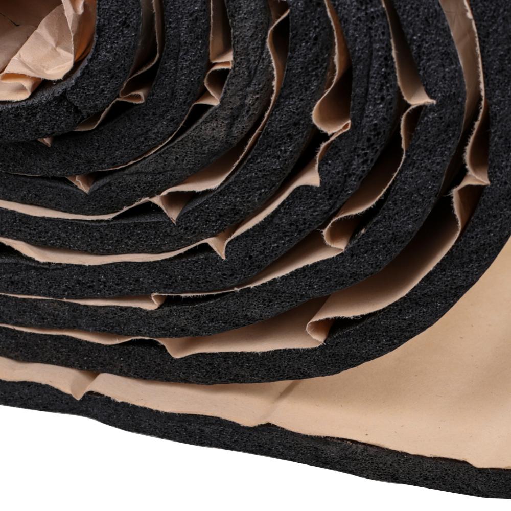 100 * 40cm auton äänieristys vaimentava ajoneuvon eristys 10mm melua vaimentava kuumasuljettu vaahto auton sisävarusteisiin