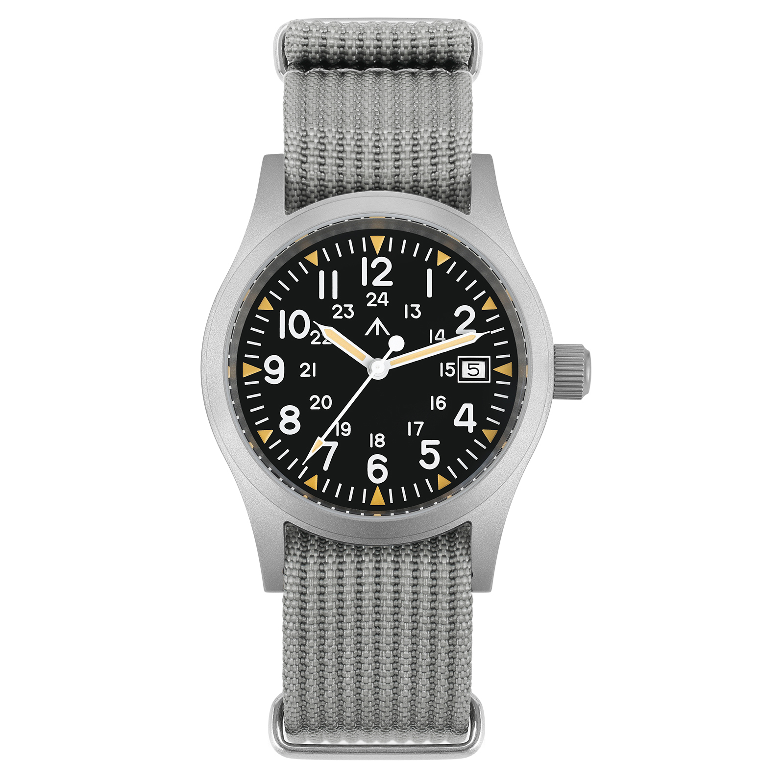 Relojes Militado ML05 Ronda 515 con movimiento de campo, cristal de zafiro con cúpula y reloj de pulsera con revestimiento AR muy transparente, relojes Vintage de 38mm