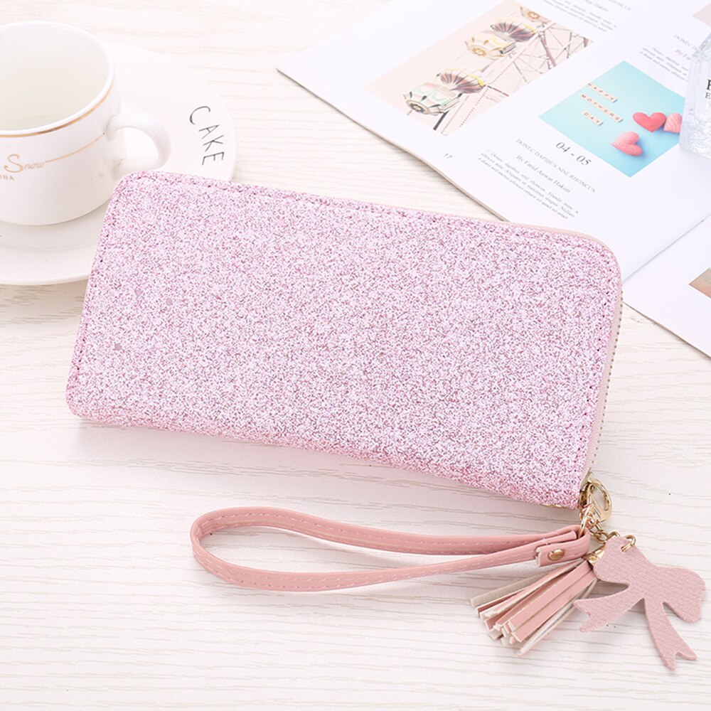 Lovertjes Patchwork Glitter Wallet Voor Vrouwen Lange Pu Lederen Portemonnee Clutch Vrouwelijke Grote Capcity Portefeuilles