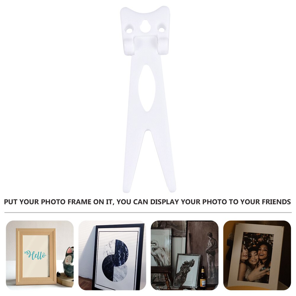 50pcs Photo Frame Dovetail Brackets Photo Frame Holders Photo Frame Supports