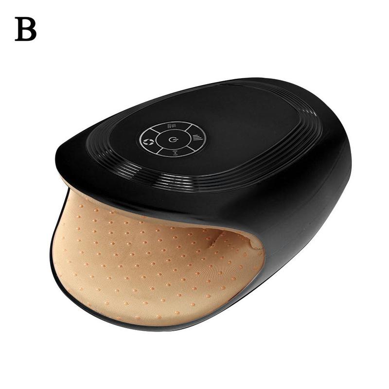 Hand Massager Smart Electric Hand Massage Device Heated Compress Physiotherapy Device Air Compression Finger Stimulator Massager: B