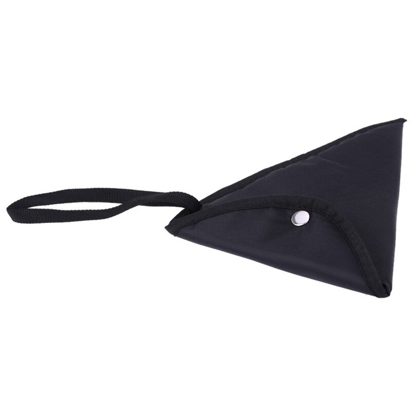 12- hulls ocarina gig bag beskyttende solid slitesterk veske med stropp 5mm bomull polstret svart