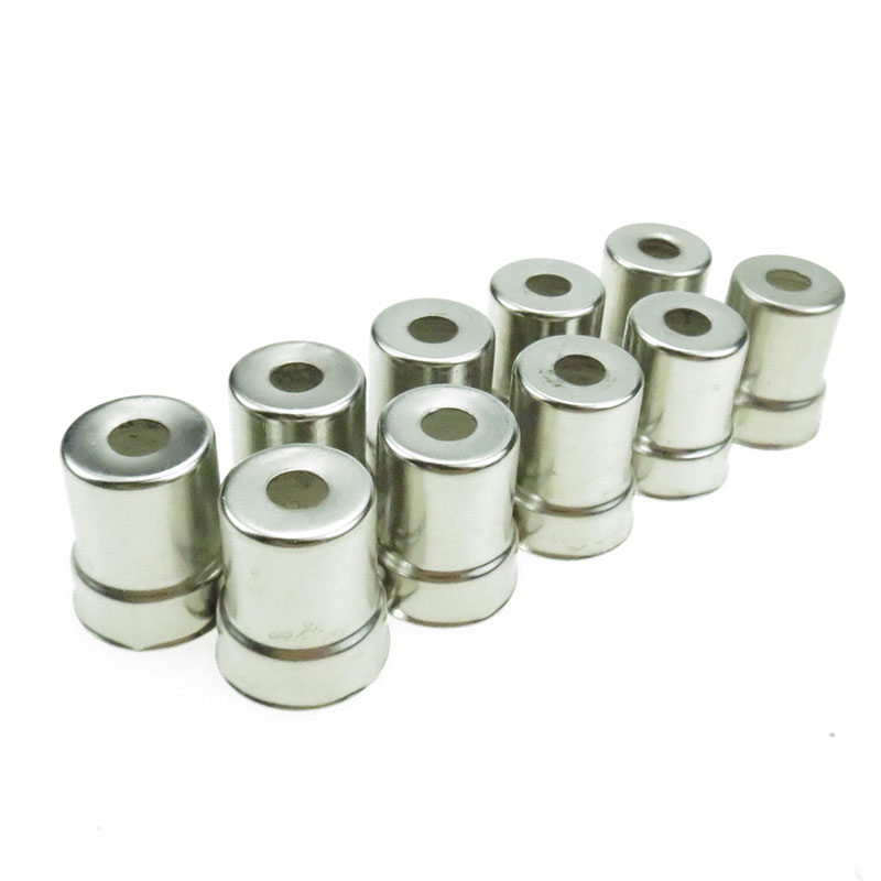 10 sztuk/partia magnetostrykcja czapki ze stali nierdzewnej robić części zamiennych robić mikrofalówek kuchenki mikrofalowe Copler Microondas czapki