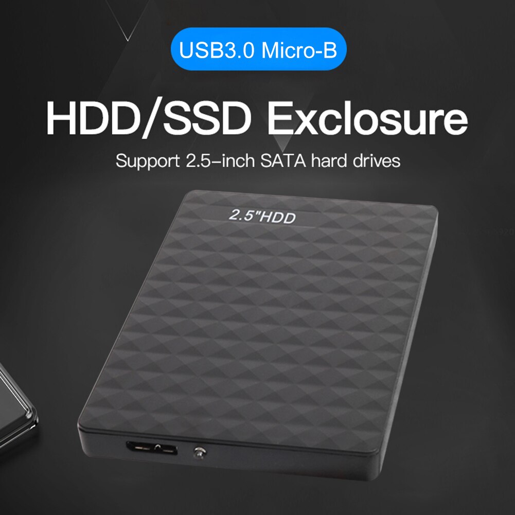2.5 inch matte laptop pc hdd ssd behuizing 8tb 6 gbps usb 3.0 micro b externe behuizing ondersteuning swap compatibel met windows 98