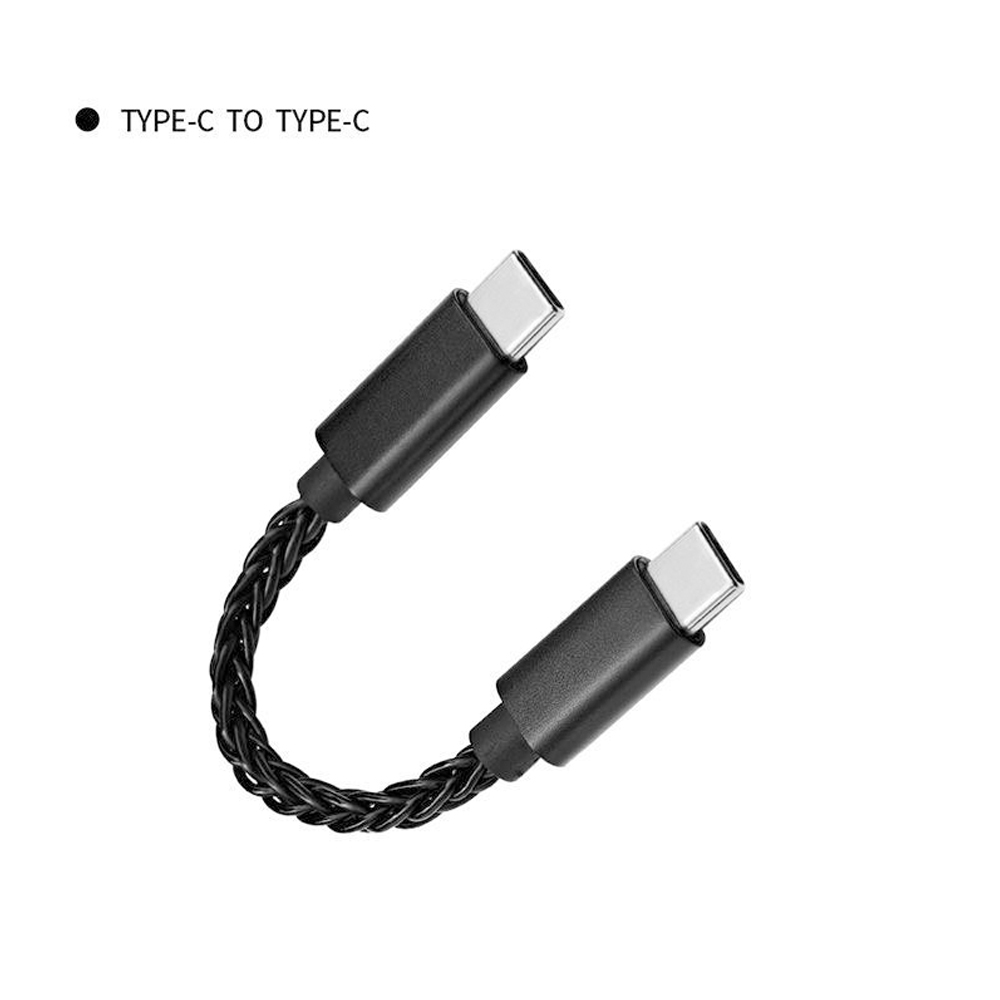 adapter USB C na Błyskawica z funkcją DAC, dekodujący sygnał audio, wzmacniacz słuchawkowy USB C robić rodzaj-C OTG: BRĄZOWA