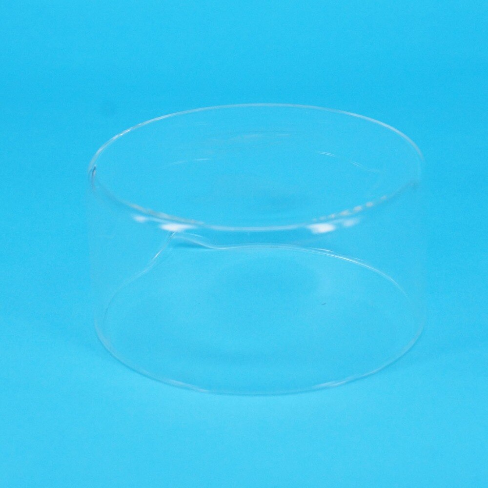 60-200mm Lab Glass Crystallizing Dishes with Spout Crystallization Experiment Lab Supplies