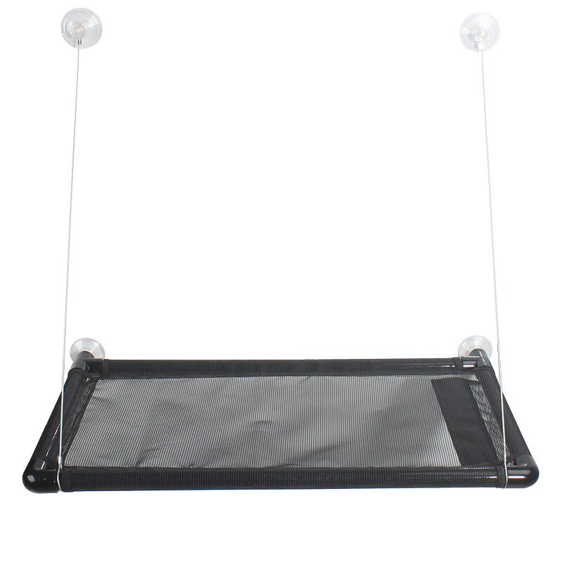 Hamaca para gato doméstico de 40Kg, asiento montado en la ventana para gatos, superventosa para el hogar, cama colgante para mascotas, alfombrilla para salón, gatos, suministros para gatitos: Default Title