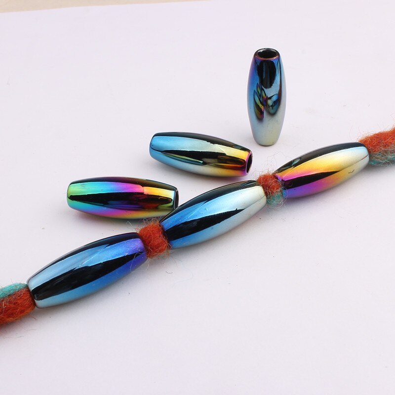 10 Pcs/set Plastic Hair Braid Dread Dreadlock Bead... – Vicedeal
