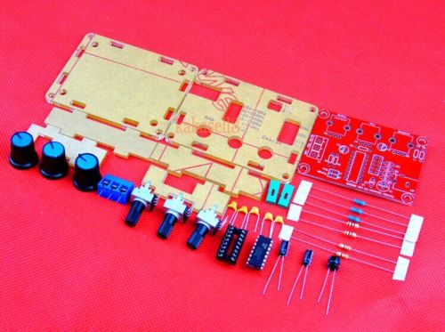 XR2206 Function Generator DIY Kit Sine, Triangle, Square Output 1HZ-1MHZ +CASE