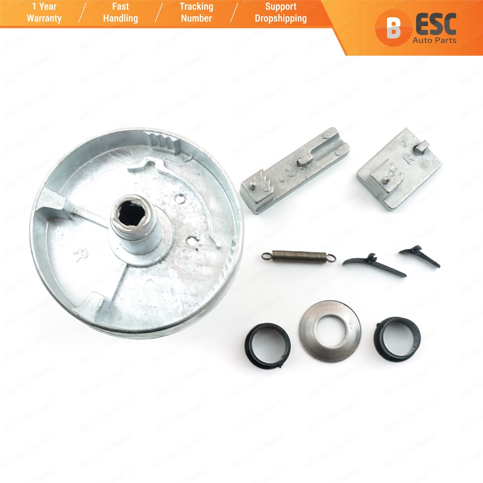 Pièce de réparation d'accoudoir ESC EGE14, support de loquet, bras droit, pour Mercedes Vito Viano W639 Sprinter MK2 VW Crafter
