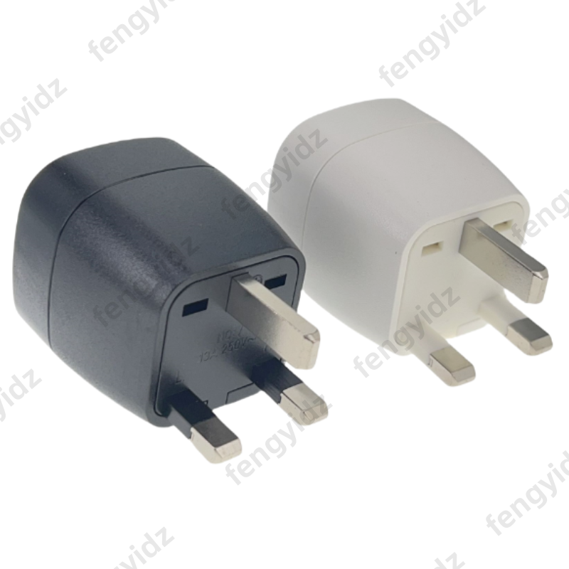 2er-Pack England UK Reiseadapter England Deutschland Stecker, EU-auf-UK-Reisestecker Typ G Steckdosenadapter für England, Irland, UK