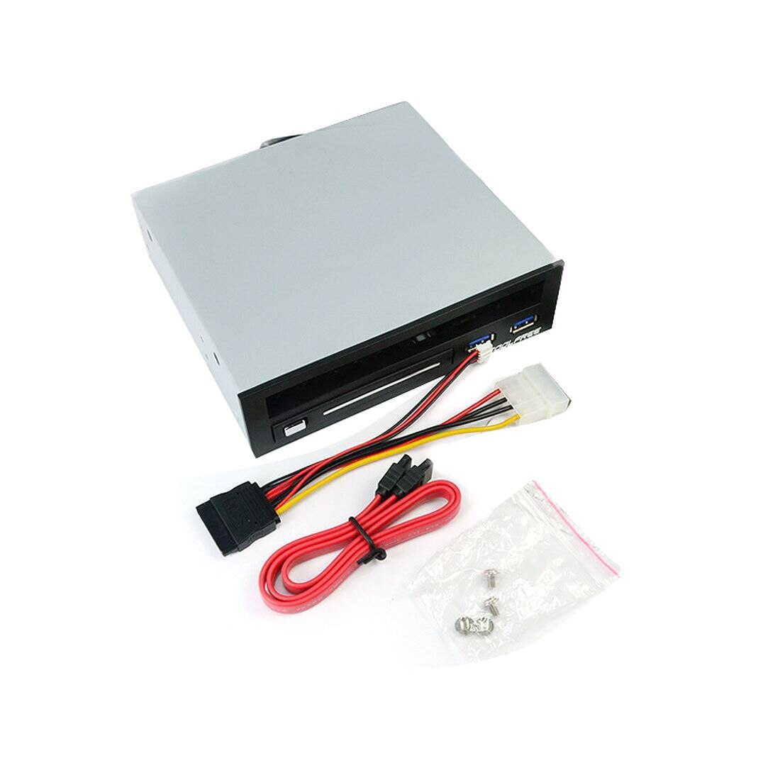 Caja de extracción de disco duro óptico Delgado, 2,5/3,5 pulgadas, SATA de Bahía simple/doble de 12,7mm, con concentrador USB 3,0 para escritorio, sin herramientas: MRA358U3