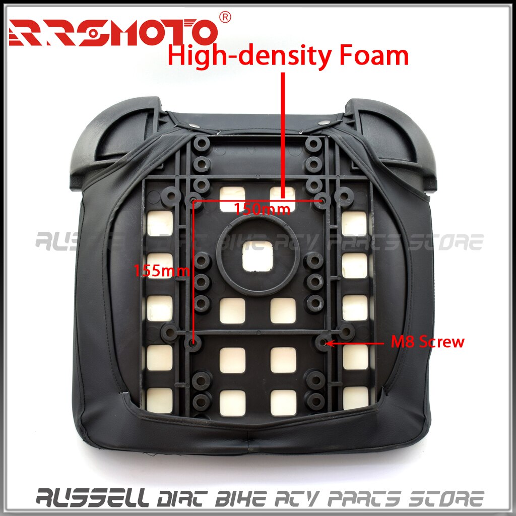 Drift Trike Go Kart Buggy Outdoor boat PU leather high density foam Comfortable Folding Seat cushion Car Saddle L size