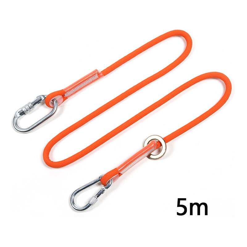 High Altitude Protective Safety Belt Nylon Sling Belt With Hook High Strength Wearable Anti Fall Off: safety rope C5m